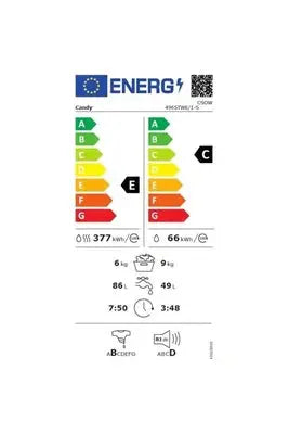 Lave-linge séchant Candy SMART Pro CSOW 4965TWE/1-S