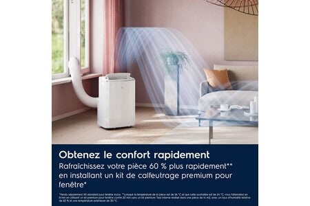 Climatiseur mobile Electrolux Climatiseur portable Comfort 600 EXP38U340HW