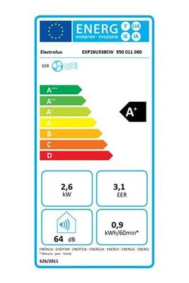 Climatiseur mobile Electrolux EXP26U538CW