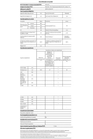 Cave de service Electrolux KBW5X