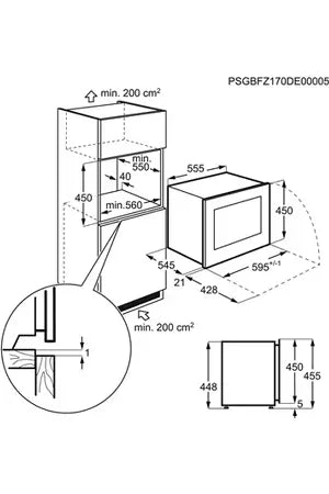 Cave de service Electrolux KBW5X