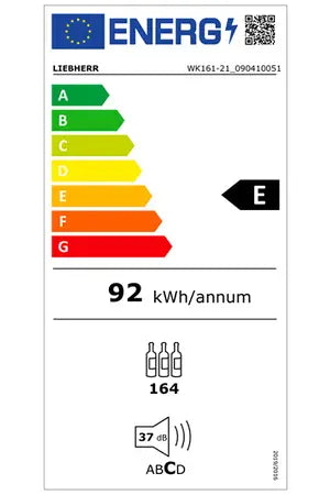 Cave de vieillissement Liebherr WK 161