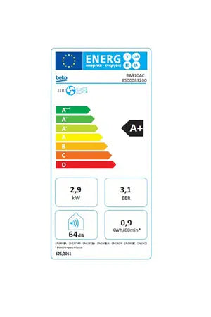Climatiseur mobile Beko BA310AC