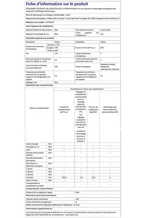 Congélateur armoire Haier H2F385SF