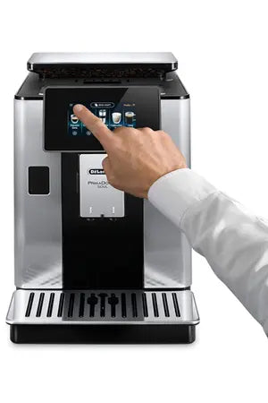 Expresso Avec Broyeur Delonghi Primadonna Soul Ecam610.75.Mb Metal Et Noir