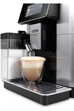 Expresso Avec Broyeur Delonghi Primadonna Soul Ecam610.75.Mb Metal Et Noir