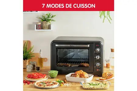 Mini four / Four posable Moulinex Optimo 60L, 7 modes de cuisson OX495810