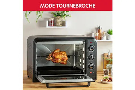 Mini four / Four posable Moulinex Optimo 60L, 7 modes de cuisson OX495810
