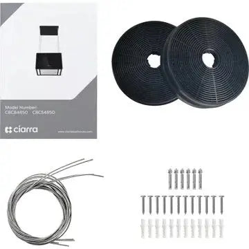 Hotte décorative îlot CIARRA CD4850B