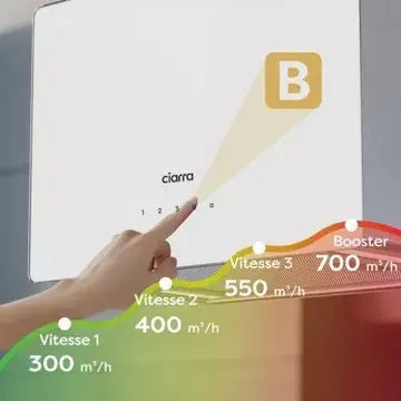 Hotte décorative îlot CIARRA CD4850S