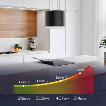 Hotte décorative îlot CIARRA VM4838B