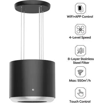 Hotte décorative îlot CIARRA VM4838B