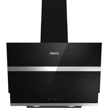 Hotte décorative murale inclinée CIARRA 736NBK60