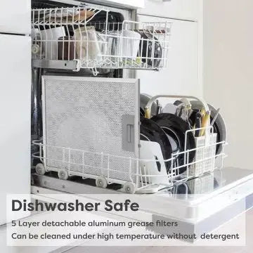 Hotte décorative murale inclinée CIARRA 736NBK60