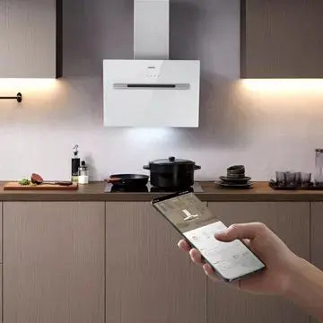 Hotte décorative murale inclinée CIARRA CD6736GS