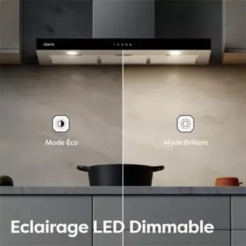 Hotte décorative murale CIARRA CBCS9102