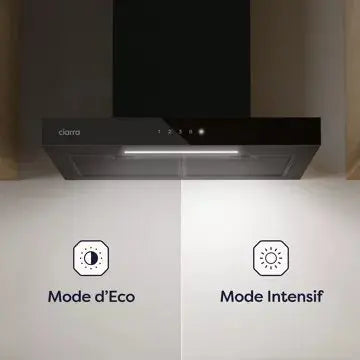Hotte décorative murale CIARRA CD6102B