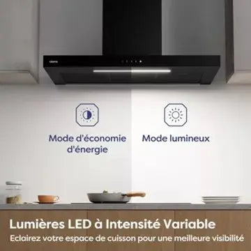 Hotte décorative murale CIARRA CD9102B