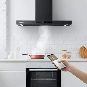 Hotte décorative murale CIARRA CD9102B-P