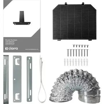 Hotte décorative murale CIARRA CD9102B-P