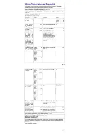 Lave-linge hublot Lg F82D13WHS