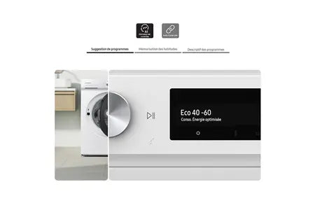 Lave-linge hublot Samsung WW11BB534DAWS3 BESPOKE