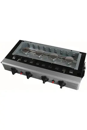 Plancha Livoo Plancha gaz 4 brûleurs