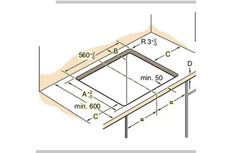 Plaque induction Siemens EX611BEB1E