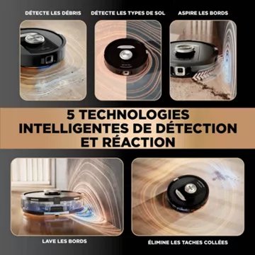 Robot Aspirateur Laveur							SHARK				PowerDetect RV2800ZEEU