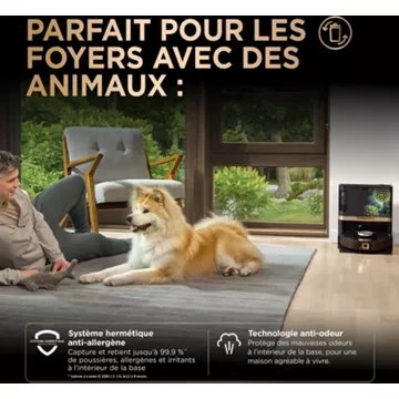 Robot Aspirateur Laveur							SHARK				PowerDetect RV2800ZEEU