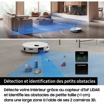 Robot Aspirateur Laveur							SAMSUNG 				Jet Bot Combo AI VR7MD97A14G