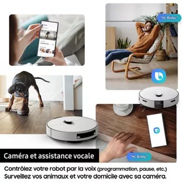 Robot Aspirateur Laveur							SAMSUNG 				Jet Bot Combo AI VR7MD97A14G