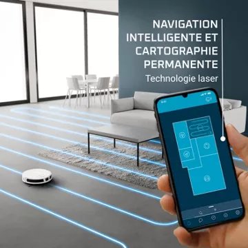 Robot Aspirateur Laveur							ROWENTA				X-Plorer Serie 70 RR8477WH