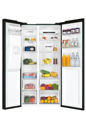 Refrigerateur americain Haier HSR3918FIPB Noir