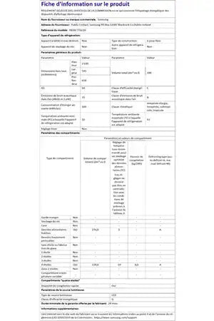 Refrigerateur congelateur en bas Samsung RB38C776CS9
